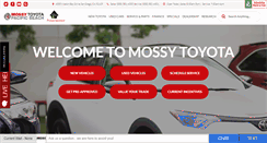 Desktop Screenshot of mossytoyota.com